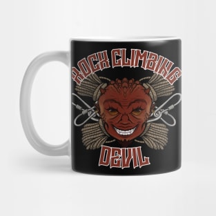 Rock climbing Devil Mug